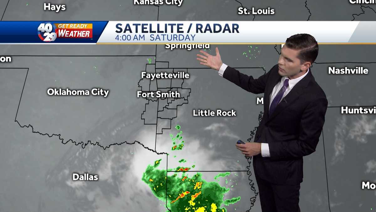Hot & humid start to the weekend