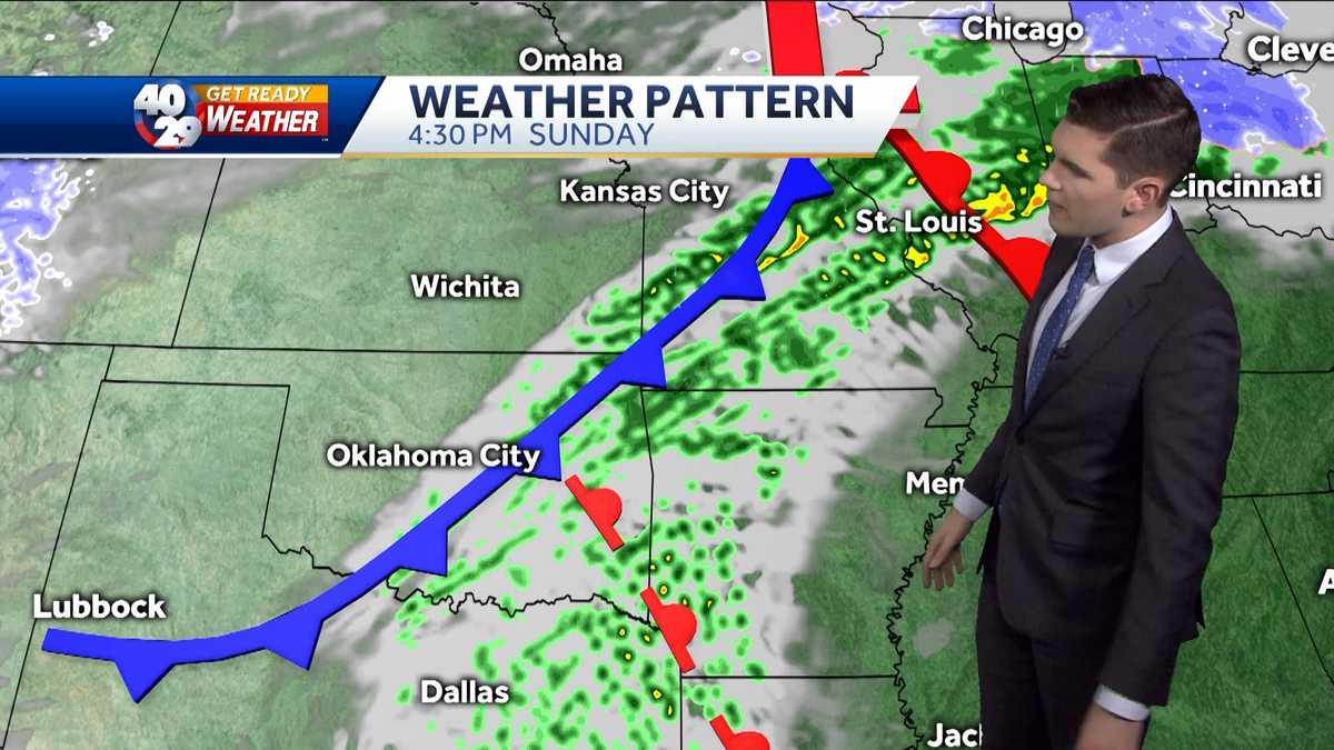 Impact Day: Showers expected along a cold front