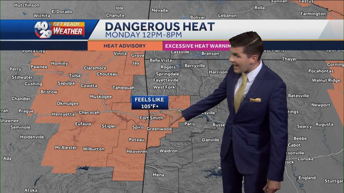 Hot and humid to start the week; Rain on the way