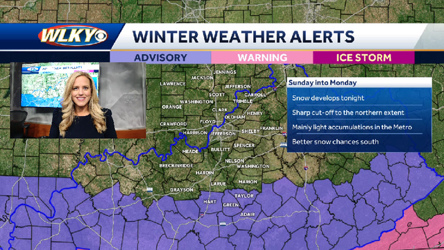 Impact Weather: Winter Weather Advisory for some - Vimarsana News