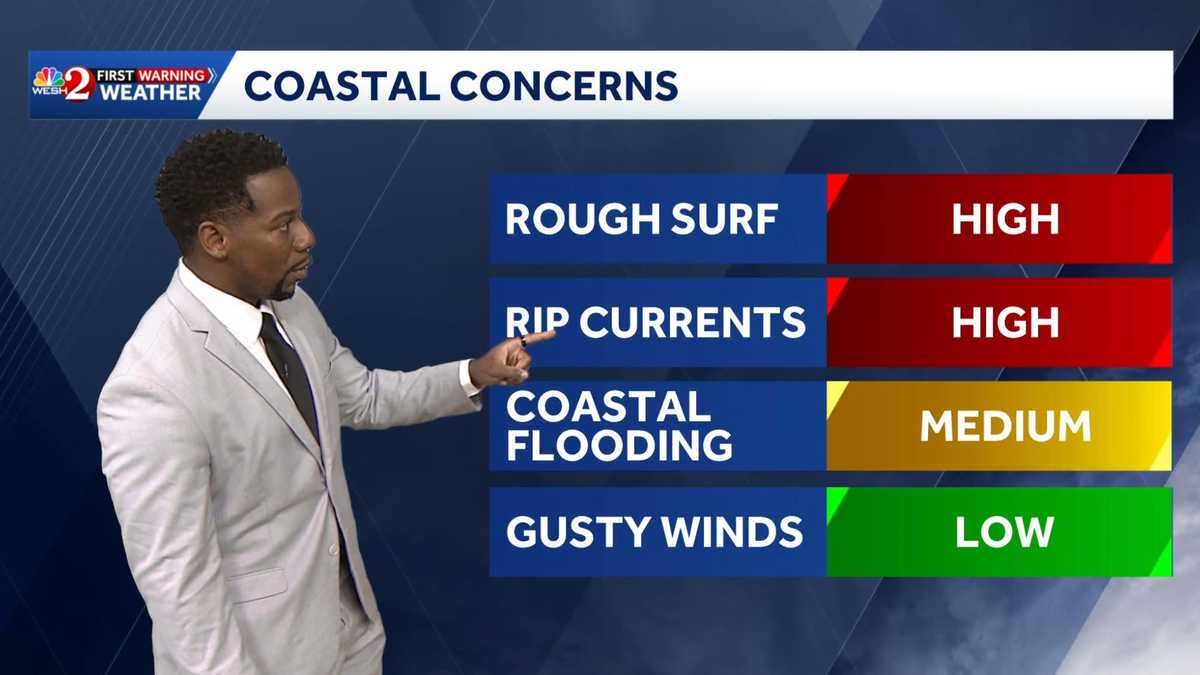 Coastal Concerns & Invest 97L Intensifies | October 12th Forecast