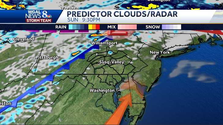 Mostly cloudy and cooler tonight, a couple showers for Sunday in south ...