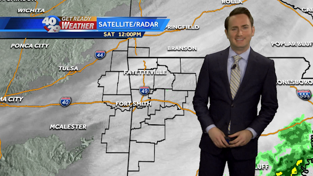 Some sunshine on Sunday before clouds move back in