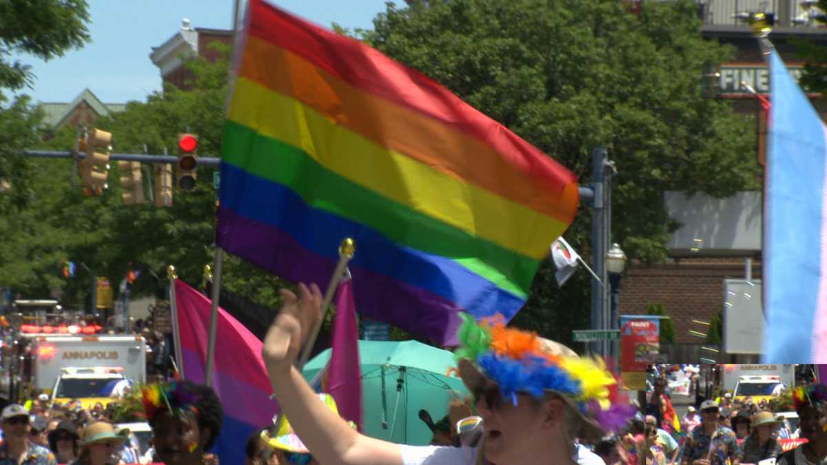 2024 Annapolis pride parade kicks off down West Street