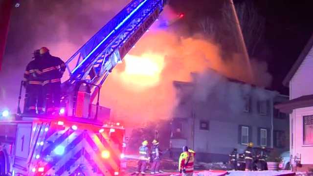 Firefighters battle Worcester house fire in sub-zero conditions - Vimarsana News