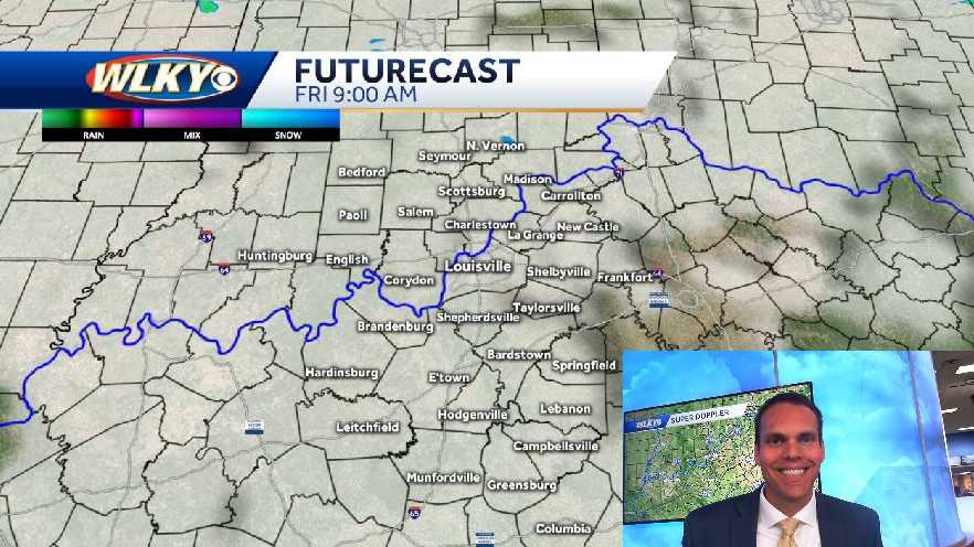 Cloudy and cool for Friday, plenty of rain chances ahead