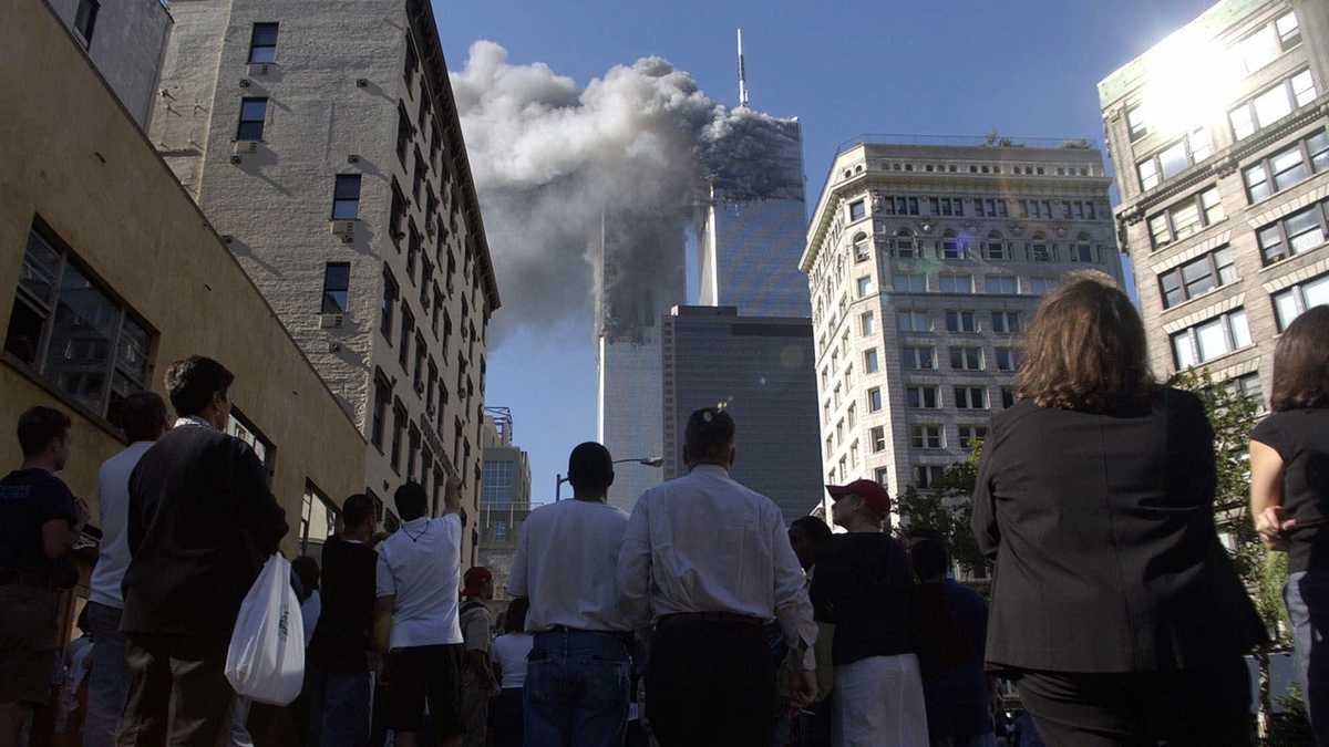 9/11 Terror Attacks: Video planes World Trade Center Twin Towers New