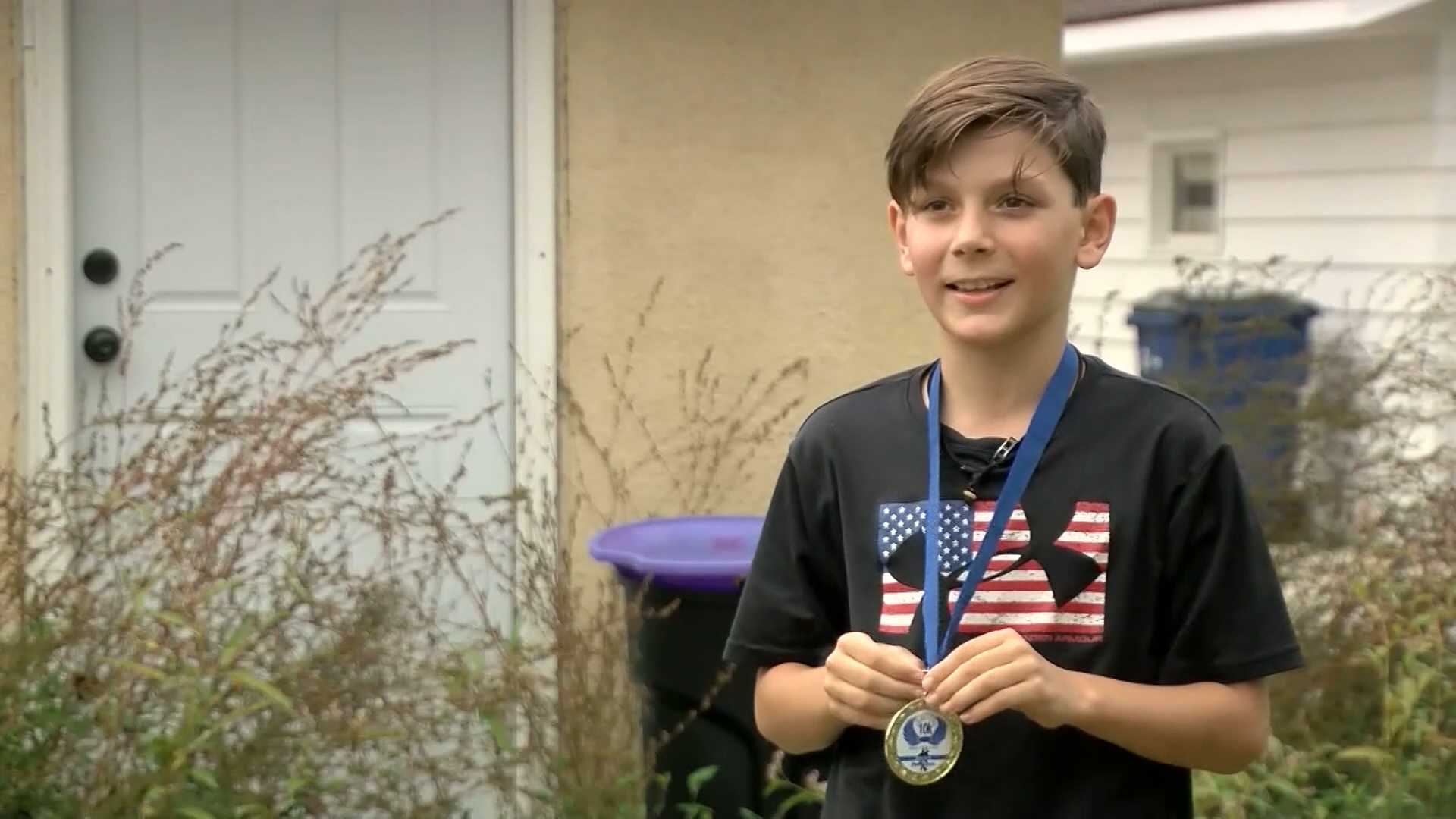 9 Year Old Boy Takes Wrong Turn During 5K Race Wins 10K Race Instead   Accidentalwinner 1569955904 