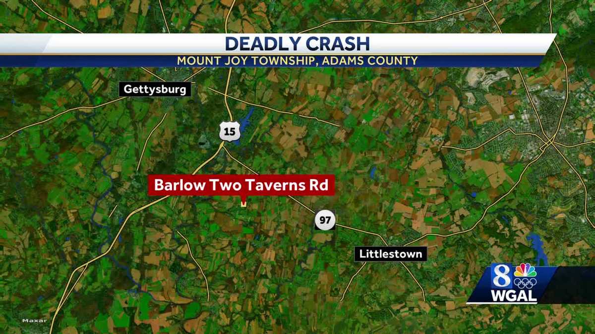 1 person killed in crash in Adams County, Pa.