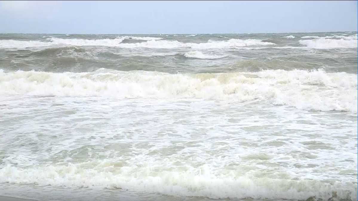 Waves could reach up to 13 feet along Alabama's Gulf coast