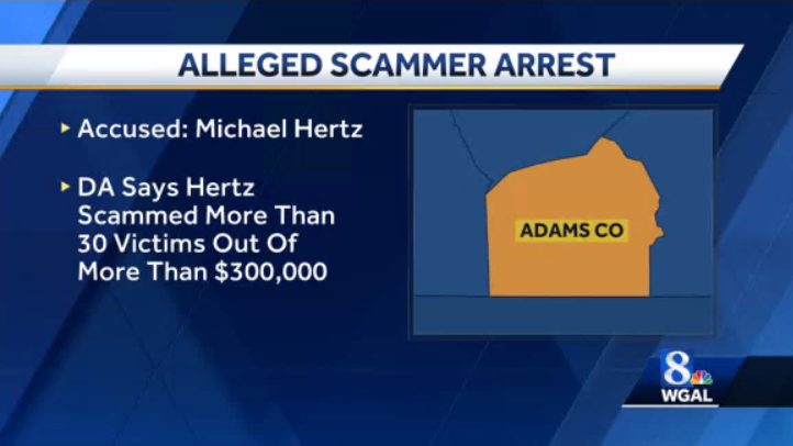 Scammer accused of stealing more than $300K, Adams County DA says