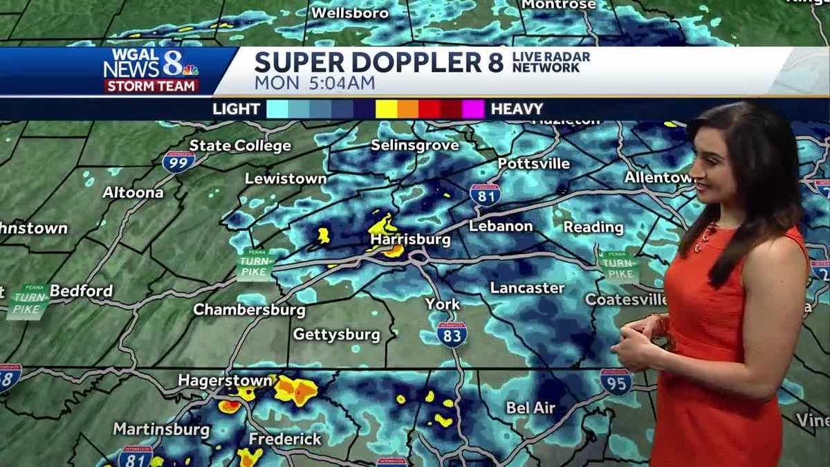 Central Pa. weather Flash flood watch in effect until 10 a.m.