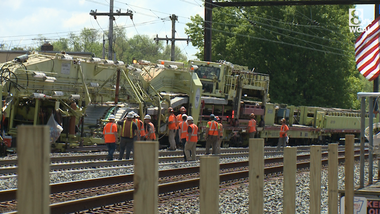 Amtrak rail replacement along Keystone line moves into new phase - Vimarsana News