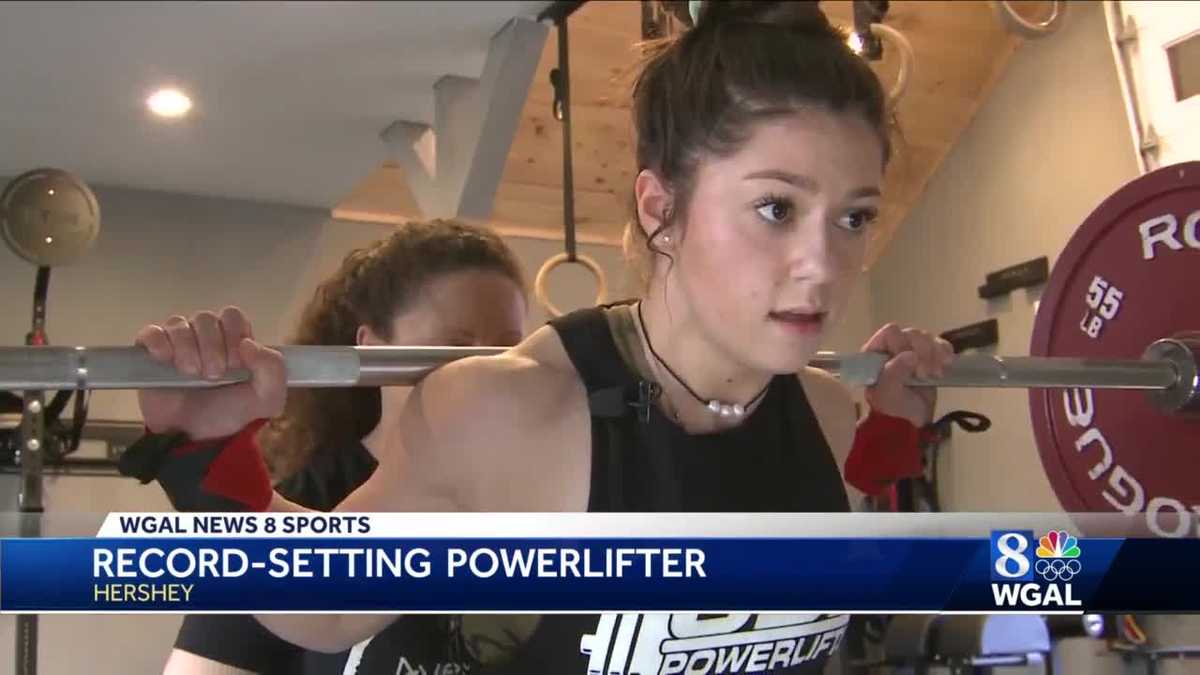 Ozarks teenage girl setting world powerlifting records