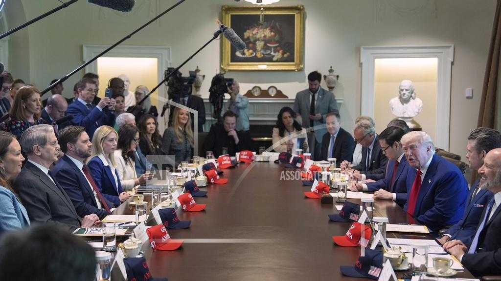 President Trump celebrates economic agenda in first 100 days despite ...