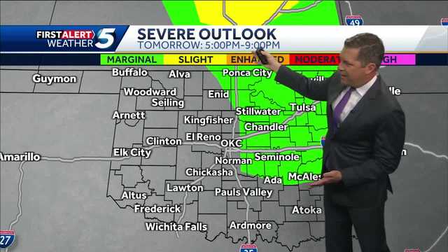 Oklahoma could see storms with hail, low tornado threat Saturday - Vimarsana News