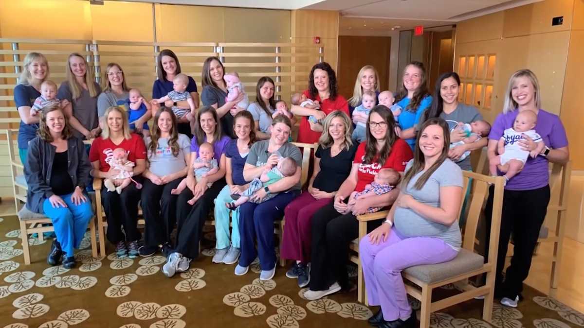 Kansas City hospital has own ‘baby boom’ with 36 pregnant nurses