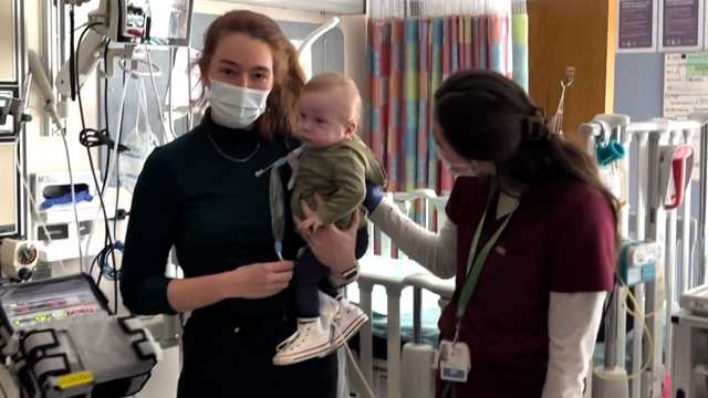 Mass. baby home for first time after spending life in hospital - Vimarsana News