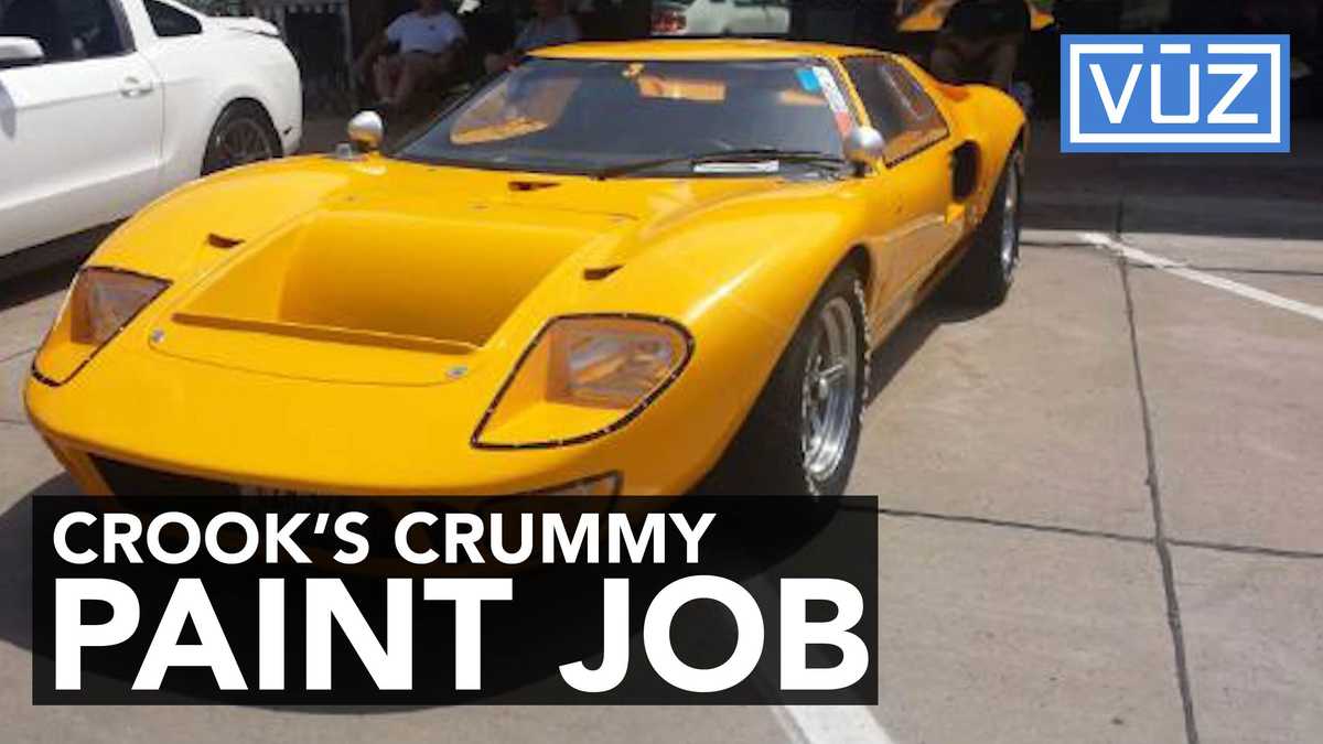 Rare car was stolen, returned with bad paint job