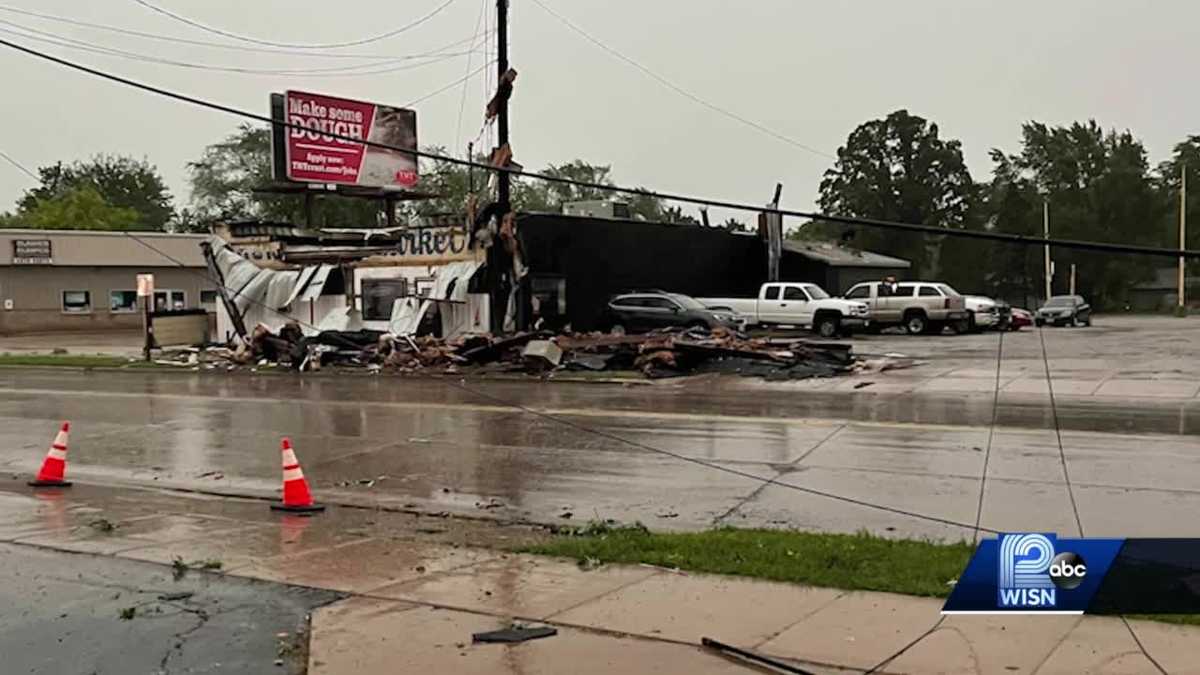 Storms leave destruction across Wisconsin
