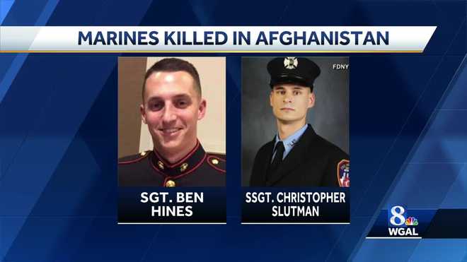 Ben Hines and Christopher Slutman, killed in Afghanistan suicide attack Ben Hines and Christopher Slutman, killed in Afghanistan suicide attack