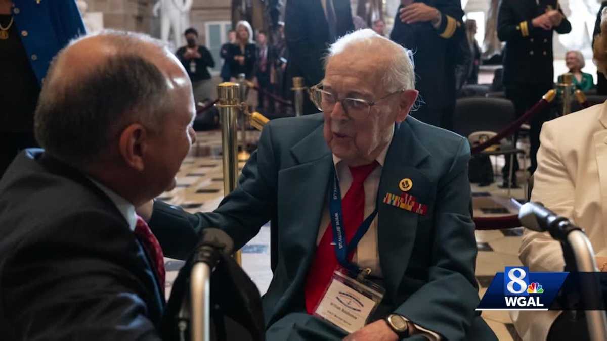 Lancaster County veteran honored by Congress