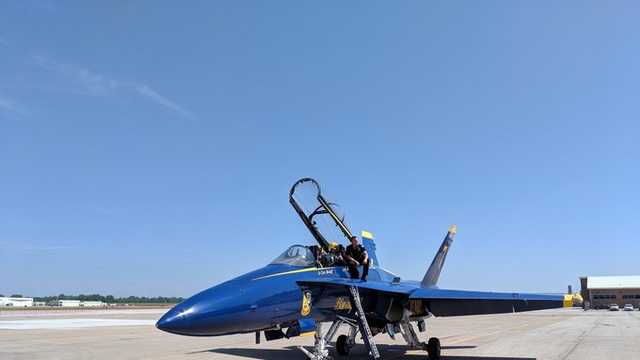 Olathe teacher to fly with Blue Angels in KC Garmin Air Show - Vimarsana News