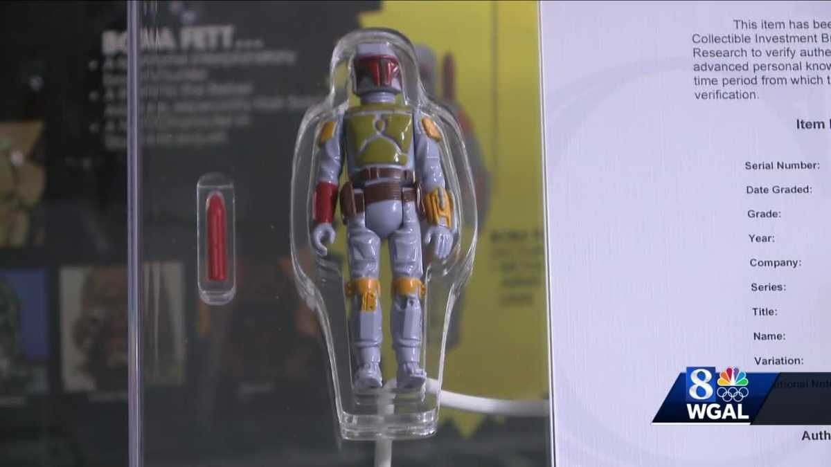 Rare 'Star Wars' action figure for sale through York auction house
