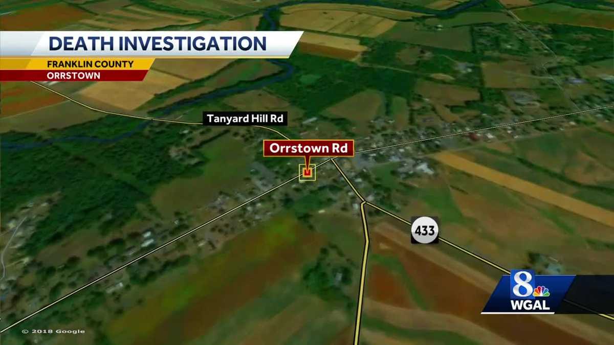 Man found dead in Orrstown Borough, Pa.