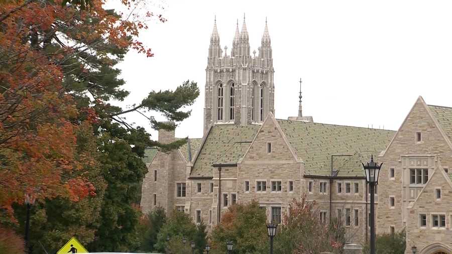 Boston College campus