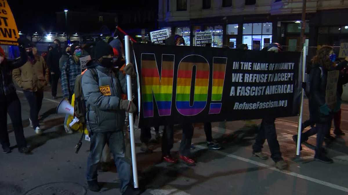 Boston demonstrators counterprotest US Capitol breach