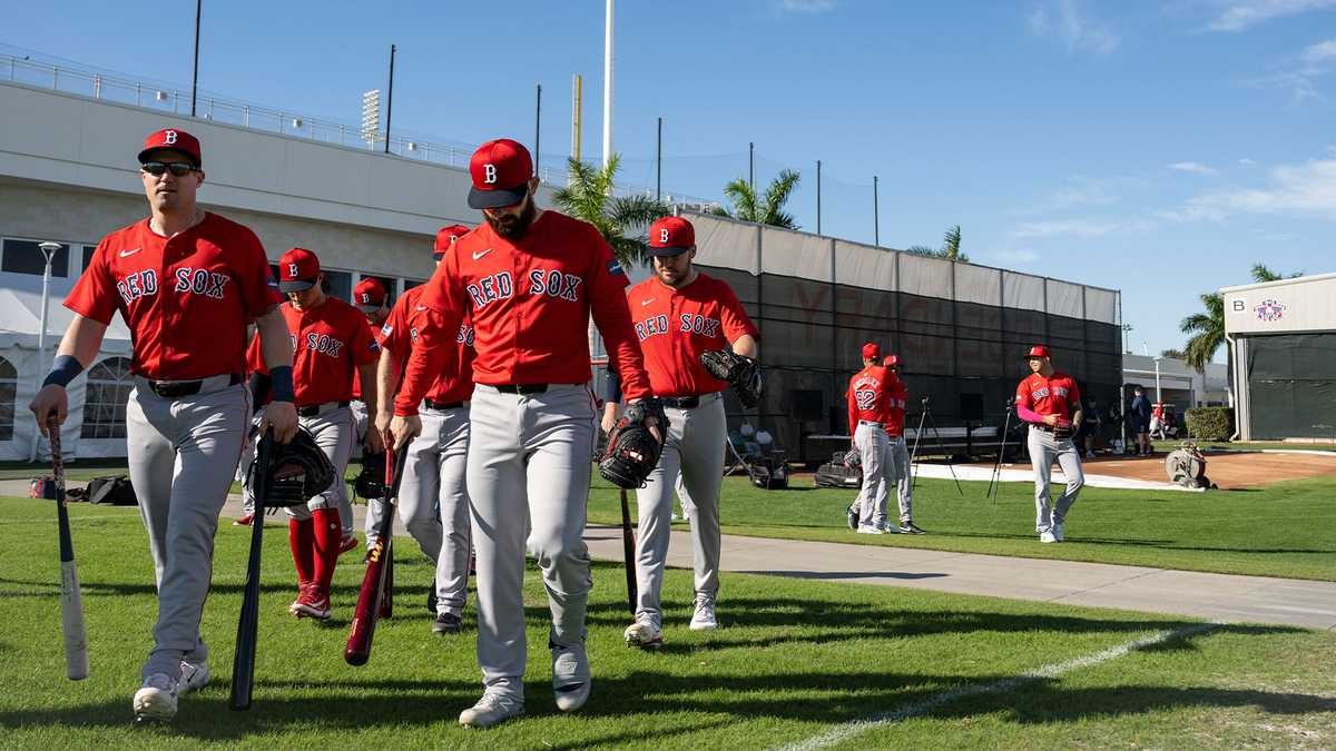 Cora out sick as Red Sox pitchers, catchers get in first official