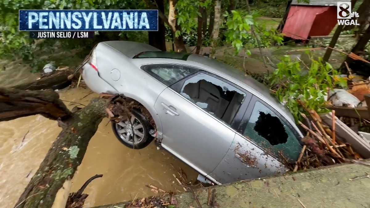 5 killed, 2 children missing in flooding in Bucks County, Pa.