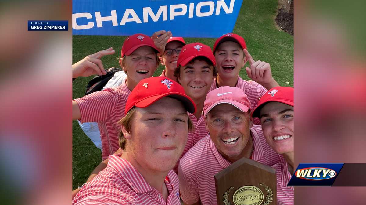 Louisville golfers win high school state championships