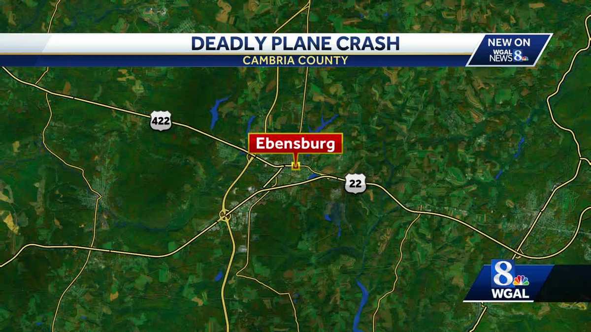 Two people killed in plane crash in Cambria County, Pa.