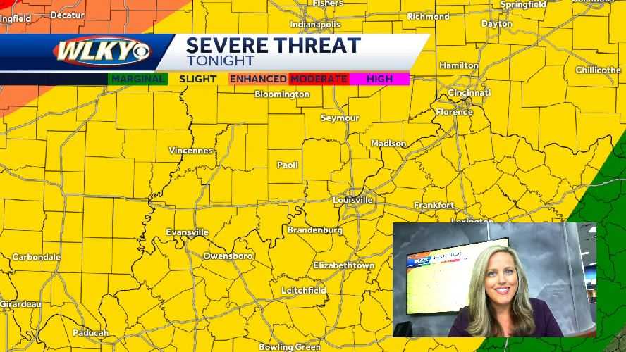 Above Normal Temps, Storms Possible Late