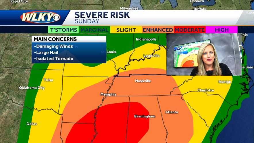 Quiet Today Storms Possible Tomorrow