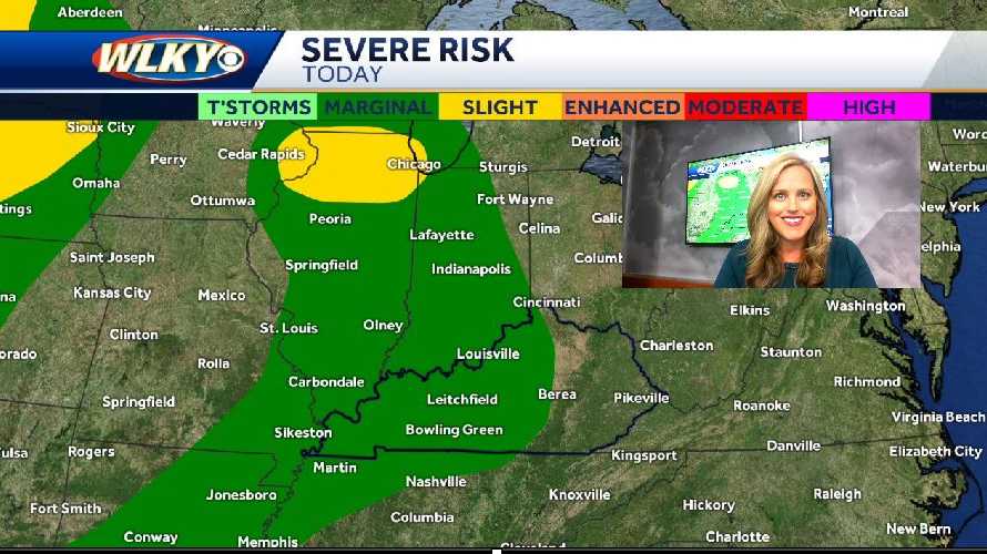 Warm and Muggy Saturday with a Storm Risk