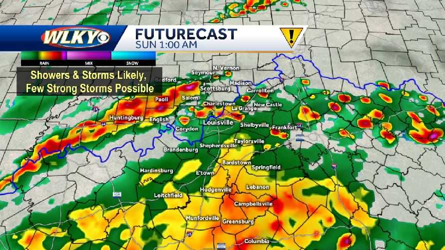 Rain and storm chances likely tonight