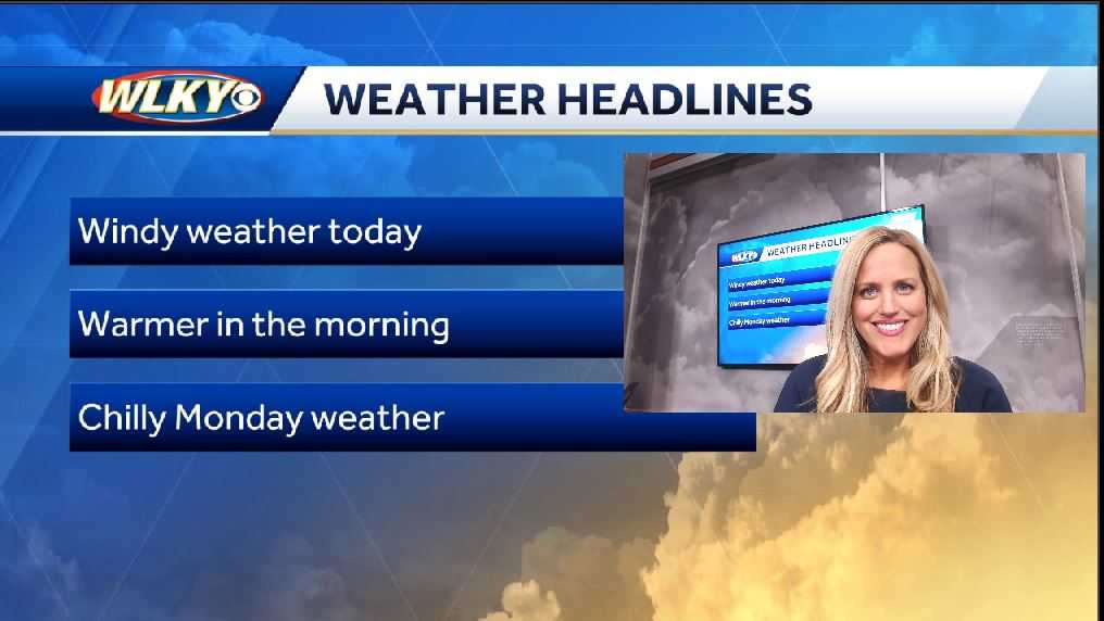 Windy with periods of spotty showers