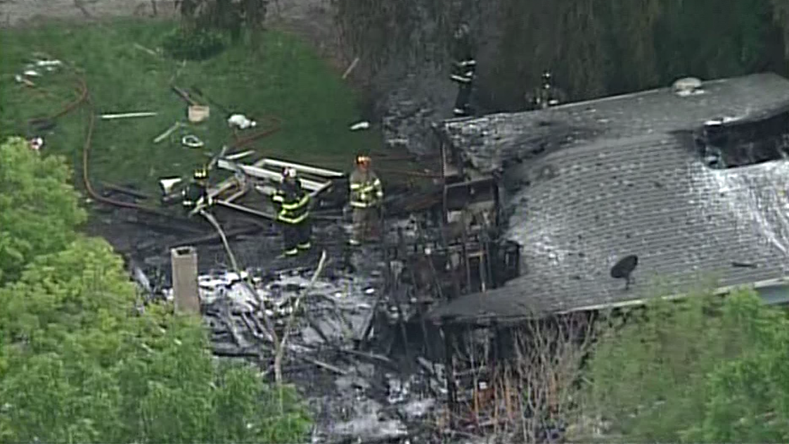 House "explosion" and fire in Town of Vernon