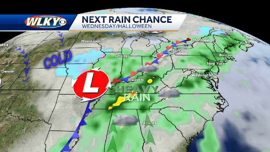 A dry start to the week