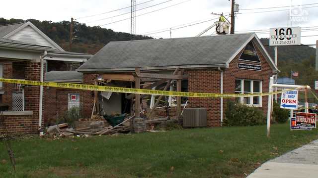 Woman killed after car crashes through building - Vimarsana News