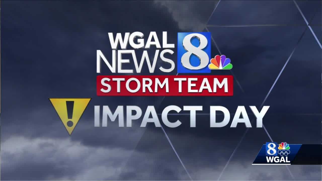 Impact Day Monday. Possible wintry mix in the morning