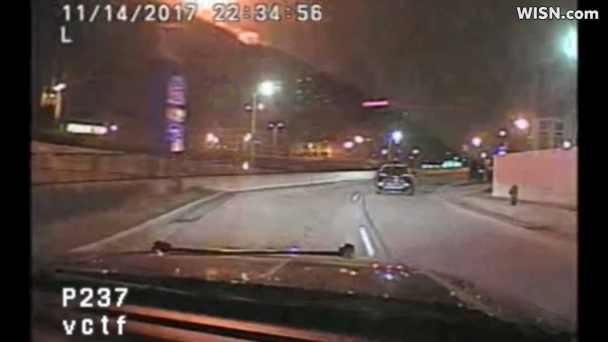 Dash cam video Highspeed chase through Milwaukee that ended with 12