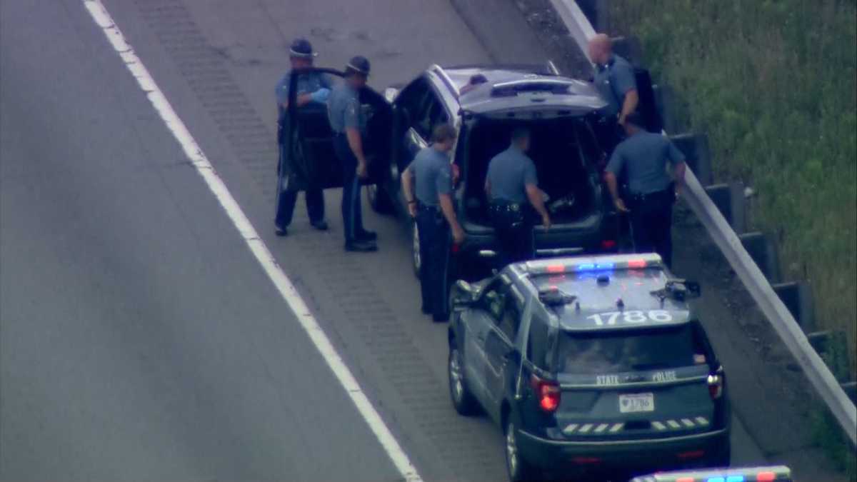 High Speed I 95 Chase Ends In Car Crash And Arrest Of Fugitive Murder