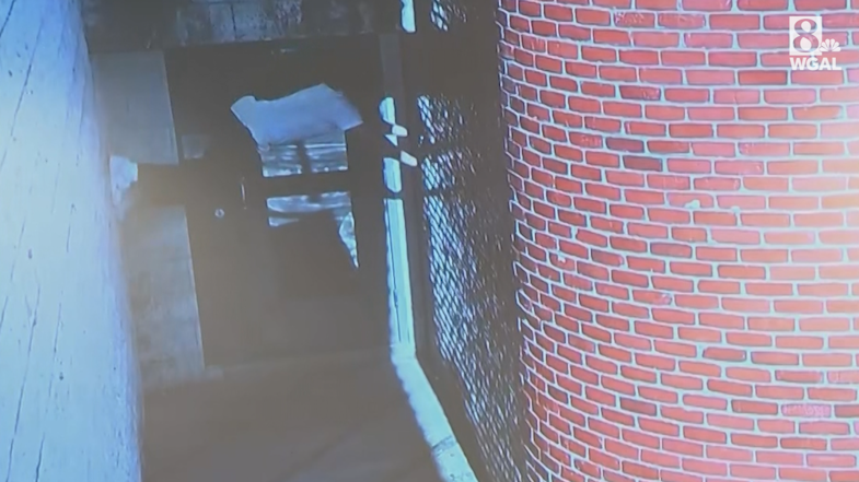 WATCH: Inmate crab-walks up wall to escape PA prison