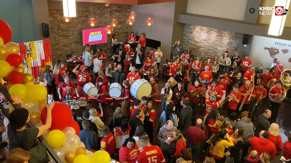 KANSAS CITY CHIEFS Liberty church holds Chiefs pep rally on Super Bowl Sunday