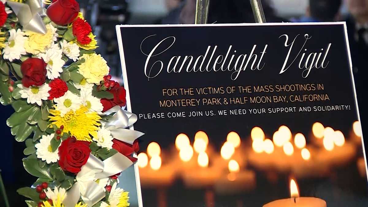Vigil in Boston's Chinatown honors California shooting victims