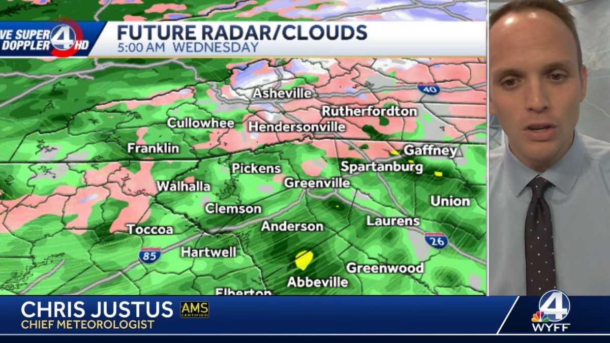 Cold air moves in, wintry mix possible